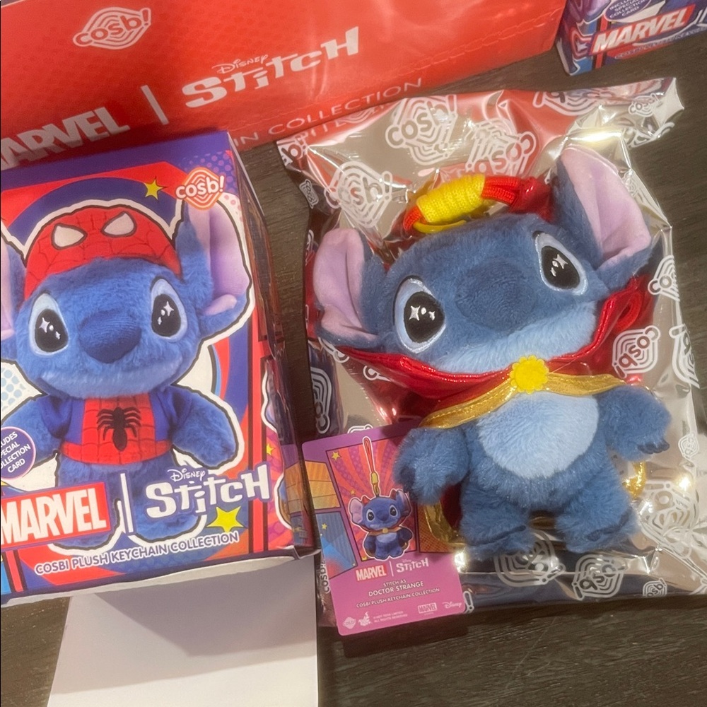 Disney Stitch Marvel Superhero Plush